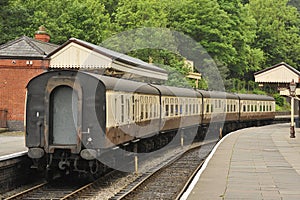 Heritage rail carriages, Llangollen
