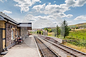 Heritage railway in Pontypool and Blaenavon, Wales, UK