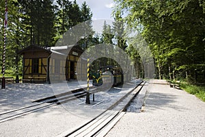 Heritage railway at the Salzburger Freilichtmuseum