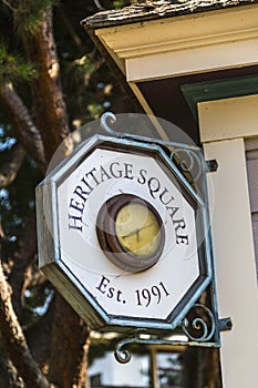 Heritage Square Sign