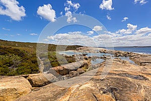 Heritage Trail at Two Peoples Bay, walking trail through bushland in Albany, Australia.