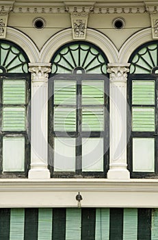 Heritage Windows and Shutters, Penang, Malaysia