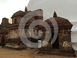 Heritages of beautiful polonnaruwa in Srilanka