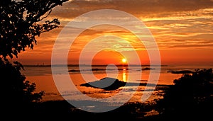 Herm Island sunset