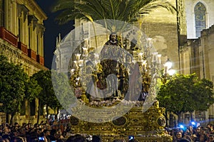 Hermandad de la Borriquita, holy week of Seville photo