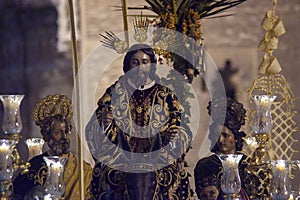 Hermandad de la Borriquita, holy week of Seville photo