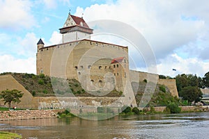 Hermann castle and fortress, Narva. Estonia