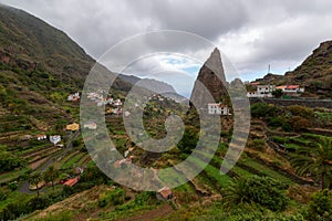 Hermigua, La Gomera. Canary Islands photo