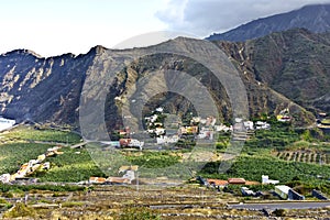 Hermigua village La Gomera Canary Islands photo