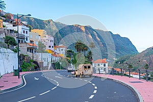 Hermingua at Vallehermoso municipality at La Gomera, Canary Islands, Spain photo