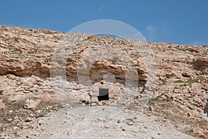 Hermit cells in Kidron valley