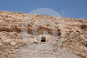 Hermit cells in Kidron valley