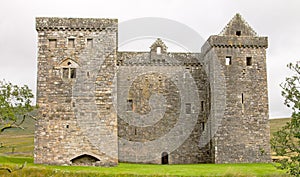 Hermitage Castle, in the Scottish Borders