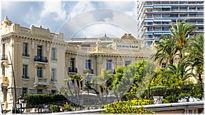 Hermitage Hotel in Monte Carlo, Monaco
