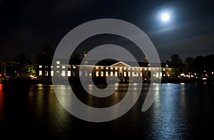 Hermitage by moonlight