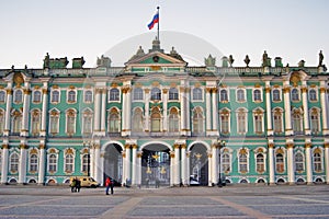 Hermitage museum - Winter Palace in Saint Petersburg, Russia