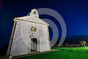Hermitage of Our Lady of Guia.Ribadesella.Asturias. photo
