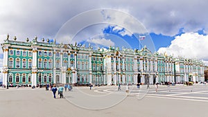 Hermitage on the Palace Square in St. Petersburg