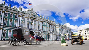 Hermitage on Palace Square, St. Petersburg, Russia