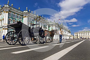 Hermitage on Palace Square, St. Petersburg, Russia