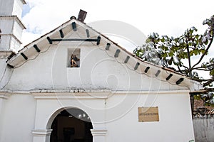 Hermitage of San Miguel del Principe in the famous Chorro de Quevedo, the location where Gonzalo Jimenez de Quesada first photo