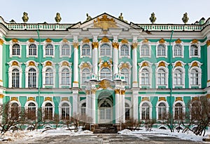 Hermitage Lateral Facade
