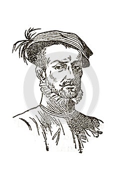 Hernan Cortes Portrait photo