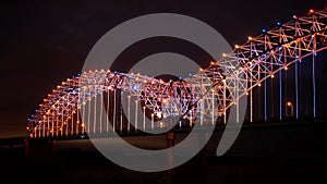 Hernando de Soto Bridge in Memphis over Mississippi River