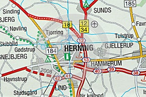 Herning. Kongeriget Danmark