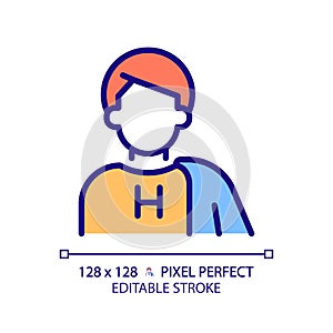 Hero pixel perfect RGB color icon