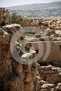 Herodium castle ruins