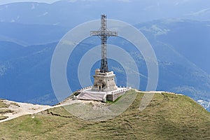 Heroes Cross on Caraiman Peak