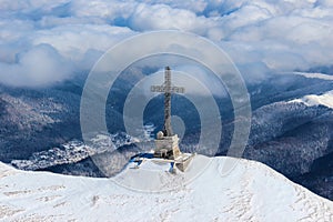 Heroes' Cross on Caraiman Peak