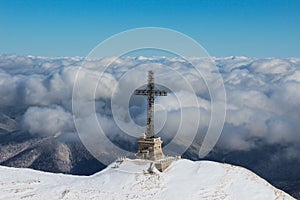 Heroes' Cross on Caraiman Peak