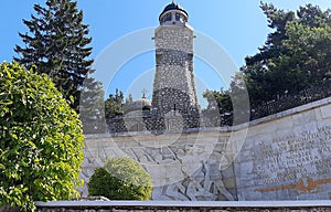 Heroes Mausoleum situated on the Mateias Hill. The monument is dedicated to the 1st World War heroes