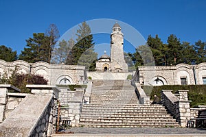 Heroes Mausoleum in Valea Mare-Pravat