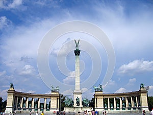 Heroes' Square - Budapest, Hungary photo