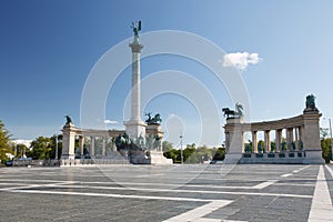 Heroes` Square, Hosok Tere or Millennium Monument, major attract photo