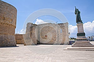 Heroes' Square. Otranto. Puglia. Italy.