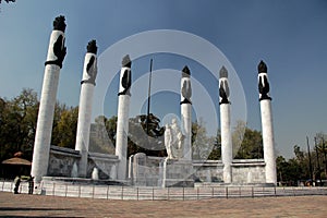Heroic Cadets Memorial in Chapultepec Park. photo