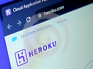 Heroku cloud platform logo
