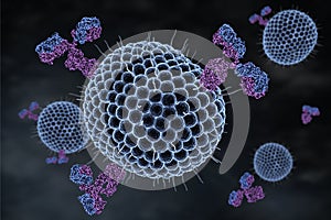Herpes viruses and antibodies