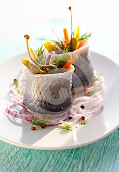 Herring rolls