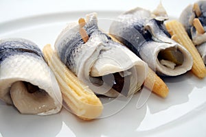 Herring rolls