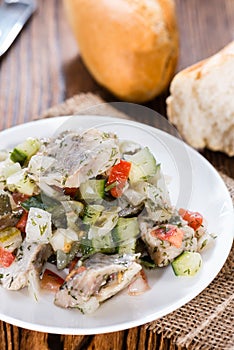 Herring Salad (with bread)