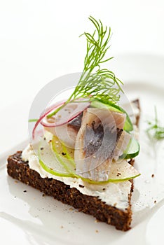 Herring sandwich