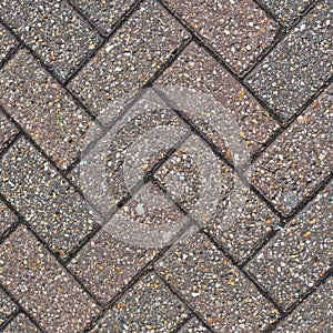 Herringbone brick pattern