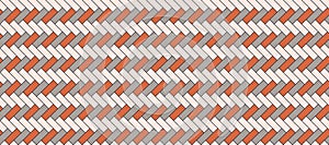 Herringbone floor pattern. Seamless metro texture. Vector illustration
