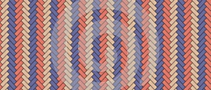 Herringbone floor print. Seamless tile pattern. Vector illustration