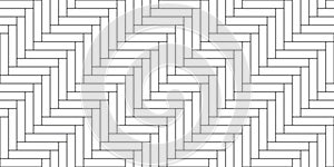 Herringbone floor texture. Seamless tile pattern. Vector illustration